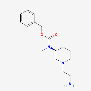 [(S)-1-(2-Amino-ethyl)-piperidin-3-yl]-methyl-carbamic acid benzyl ester