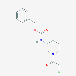 [(R)-1-(2-Chloro-acetyl)-piperidin-3-yl]-carbamic acid benzyl ester