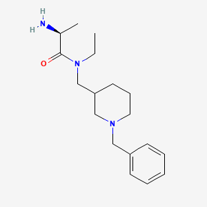 (S)-2-Amino-N-(1-benzyl-piperidin-3-ylmethyl)-N-ethyl-propionamide