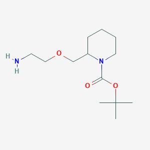 2-(2-Amino-ethoxymethyl)-piperidine-1-carboxylic acid tert-butyl ester