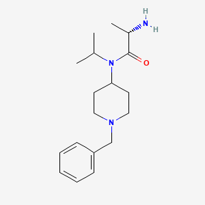 (S)-2-Amino-N-(1-benzyl-piperidin-4-yl)-N-isopropyl-propionamide