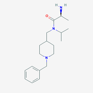 (S)-2-Amino-N-(1-benzyl-piperidin-4-ylmethyl)-N-isopropyl-propionamide