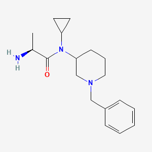 (S)-2-Amino-N-(1-benzyl-piperidin-3-yl)-N-cyclopropyl-propionamide