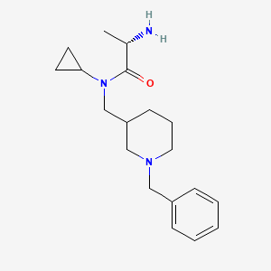 (S)-2-Amino-N-(1-benzyl-piperidin-3-ylmethyl)-N-cyclopropyl-propionamide