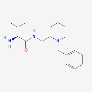 (S)-2-Amino-N-(1-benzyl-piperidin-2-ylmethyl)-3-methyl-butyramide