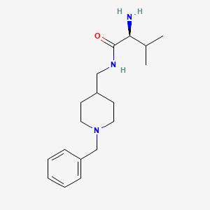 (S)-2-Amino-N-(1-benzyl-piperidin-4-ylmethyl)-3-methyl-butyramide