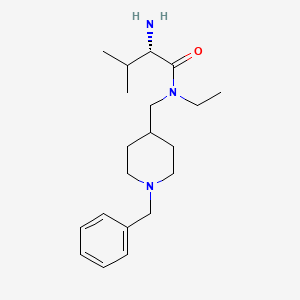 (S)-2-Amino-N-((1-benzylpiperidin-4-yl)methyl)-N-ethyl-3-methylbutanamide