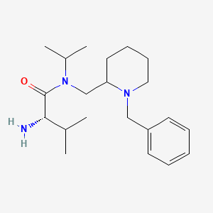 (S)-2-Amino-N-(1-benzyl-piperidin-2-ylmethyl)-N-isopropyl-3-methyl-butyramide