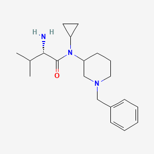 (S)-2-Amino-N-(1-benzyl-piperidin-3-yl)-N-cyclopropyl-3-methyl-butyramide