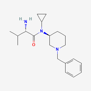 (S)-2-Amino-N-((S)-1-benzyl-piperidin-3-yl)-N-cyclopropyl-3-methyl-butyramide