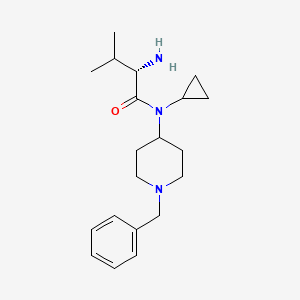 (S)-2-Amino-N-(1-benzyl-piperidin-4-yl)-N-cyclopropyl-3-methyl-butyramide