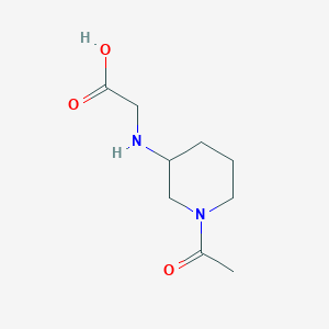 (1-Acetyl-piperidin-3-ylamino)-acetic acid