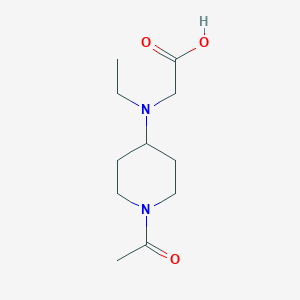 [(1-Acetyl-piperidin-4-yl)-ethyl-amino]-acetic acid