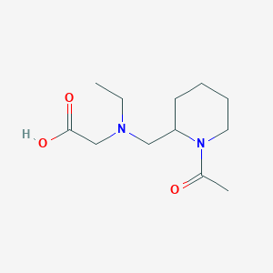 [(1-Acetyl-piperidin-2-ylmethyl)-ethyl-amino]-acetic acid