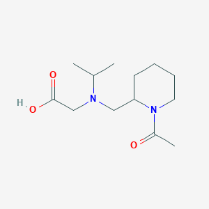 molecular formula C13H24N2O3 B7916164 [(1-Acetyl-piperidin-2-ylmethyl)-isopropyl-amino]-acetic acid 