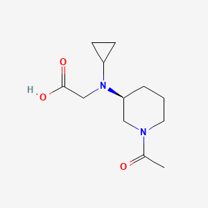 [((S)-1-Acetyl-piperidin-3-yl)-cyclopropyl-amino]-acetic acid