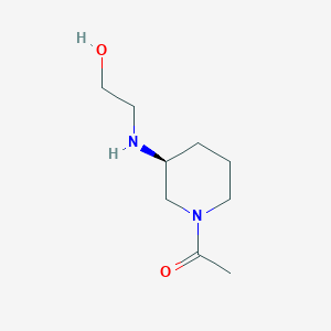 1-[(S)-3-(2-Hydroxy-ethylamino)-piperidin-1-yl]-ethanone