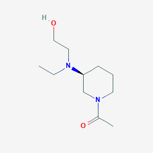 1-{(S)-3-[Ethyl-(2-hydroxy-ethyl)-amino]-piperidin-1-yl}-ethanone