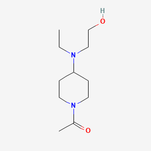 1-{4-[Ethyl-(2-hydroxy-ethyl)-amino]-piperidin-1-yl}-ethanone