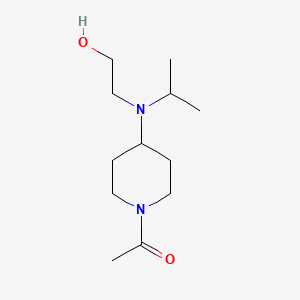 1-{4-[(2-Hydroxy-ethyl)-isopropyl-amino]-piperidin-1-yl}-ethanone