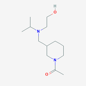 1-(3-{[(2-Hydroxy-ethyl)-isopropyl-amino]-methyl}-piperidin-1-yl)-ethanone