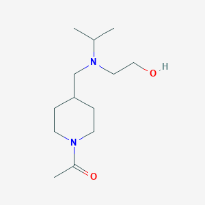 1-(4-{[(2-Hydroxy-ethyl)-isopropyl-amino]-methyl}-piperidin-1-yl)-ethanone