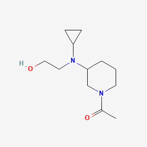 1-{3-[Cyclopropyl-(2-hydroxy-ethyl)-amino]-piperidin-1-yl}-ethanone