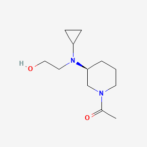 1-{(S)-3-[Cyclopropyl-(2-hydroxy-ethyl)-amino]-piperidin-1-yl}-ethanone