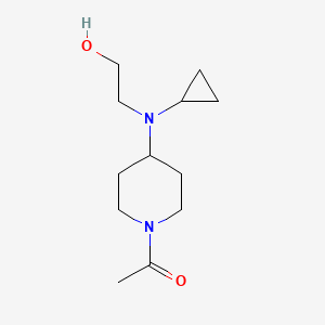 1-{4-[Cyclopropyl-(2-hydroxy-ethyl)-amino]-piperidin-1-yl}-ethanone