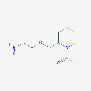 1-[2-(2-Amino-ethoxymethyl)-piperidin-1-yl]-ethanone