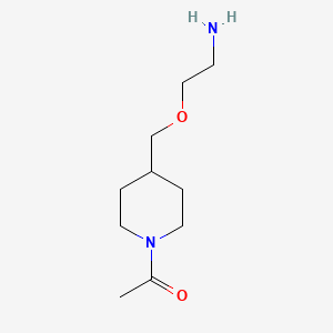 1-[4-(2-Amino-ethoxymethyl)-piperidin-1-yl]-ethanone