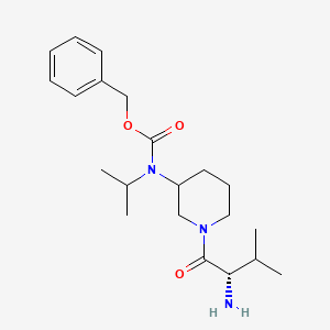 [1-((S)-2-Amino-3-methyl-butyryl)-piperidin-3-yl]-isopropyl-carbamic acid benzyl ester