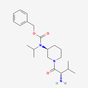 [(S)-1-((S)-2-Amino-3-methyl-butyryl)-piperidin-3-yl]-isopropyl-carbamic acid benzyl ester