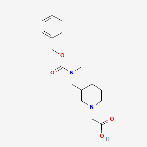 {3-[(Benzyloxycarbonyl-methyl-amino)-methyl]-piperidin-1-yl}-acetic acid