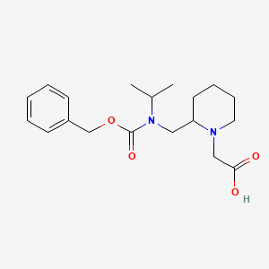 {2-[(Benzyloxycarbonyl-isopropyl-amino)-methyl]-piperidin-1-yl}-acetic acid