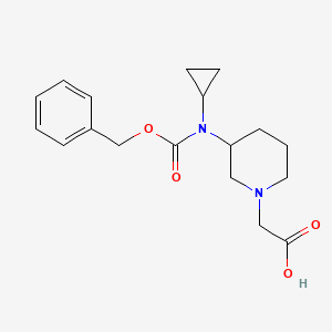 [3-(Benzyloxycarbonyl-cyclopropyl-amino)-piperidin-1-yl]-acetic acid