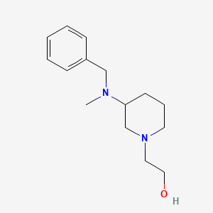 molecular formula C15H24N2O B7916540 2-[3-(Benzyl-methyl-amino)-piperidin-1-yl]-ethanol 