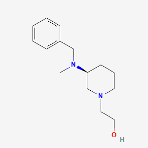 molecular formula C15H24N2O B7916548 2-[(S)-3-(Benzyl-methyl-amino)-piperidin-1-yl]-ethanol 