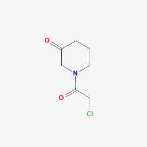 1-(2-Chloro-acetyl)-piperidin-3-one