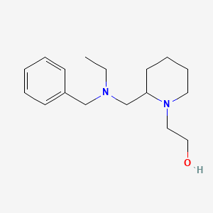 2-{2-[(Benzyl-ethyl-amino)-methyl]-piperidin-1-yl}-ethanol