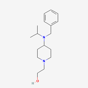 molecular formula C17H28N2O B7916577 2-[4-(Benzyl-isopropyl-amino)-piperidin-1-yl]-ethanol 