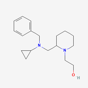 2-{2-[(Benzyl-cyclopropyl-amino)-methyl]-piperidin-1-yl}-ethanol