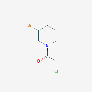 1-(3-Bromo-piperidin-1-yl)-2-chloro-ethanone