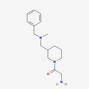 2-Amino-1-{3-[(benzyl-methyl-amino)-methyl]-piperidin-1-yl}-ethanone