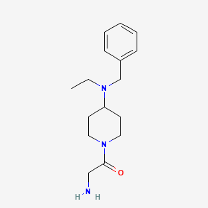 2-Amino-1-[4-(benzyl-ethyl-amino)-piperidin-1-yl]-ethanone