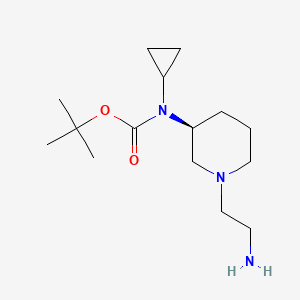 [(S)-1-(2-Amino-ethyl)-piperidin-3-yl]-cyclopropyl-carbamic acid tert-butyl ester