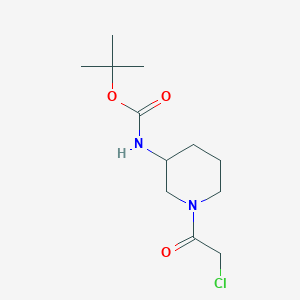 [1-(2-Chloro-acetyl)-piperidin-3-yl]-carbamic acid tert-butyl ester