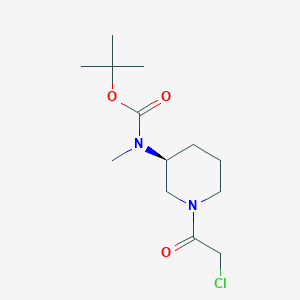 [(S)-1-(2-Chloro-acetyl)-piperidin-3-yl]-methyl-carbamic acid tert-butyl ester