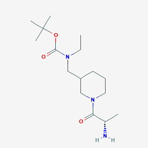 [1-((S)-2-Amino-propionyl)-piperidin-3-ylmethyl]-ethyl-carbamic acid tert-butyl ester