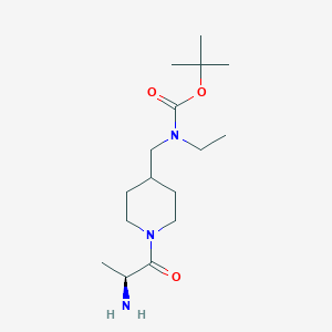 [1-((S)-2-Amino-propionyl)-piperidin-4-ylmethyl]-ethyl-carbamic acid tert-butyl ester